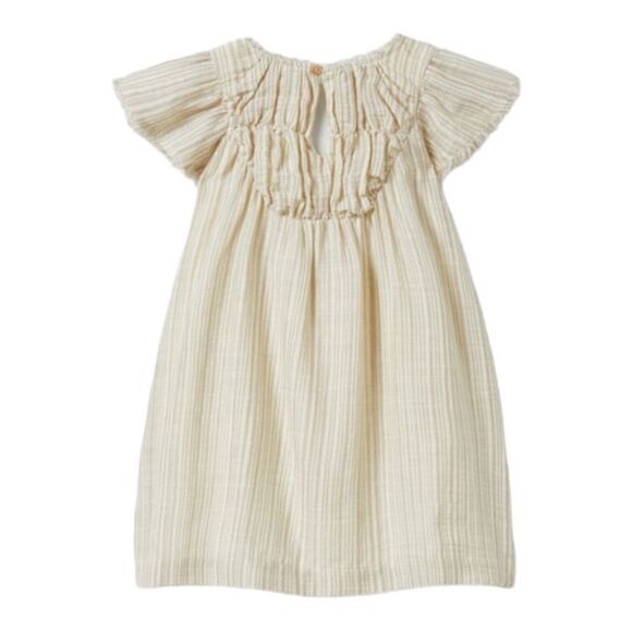 ZARA Kids | Beige | SMOCKED DRESS - Picture 2 of 12